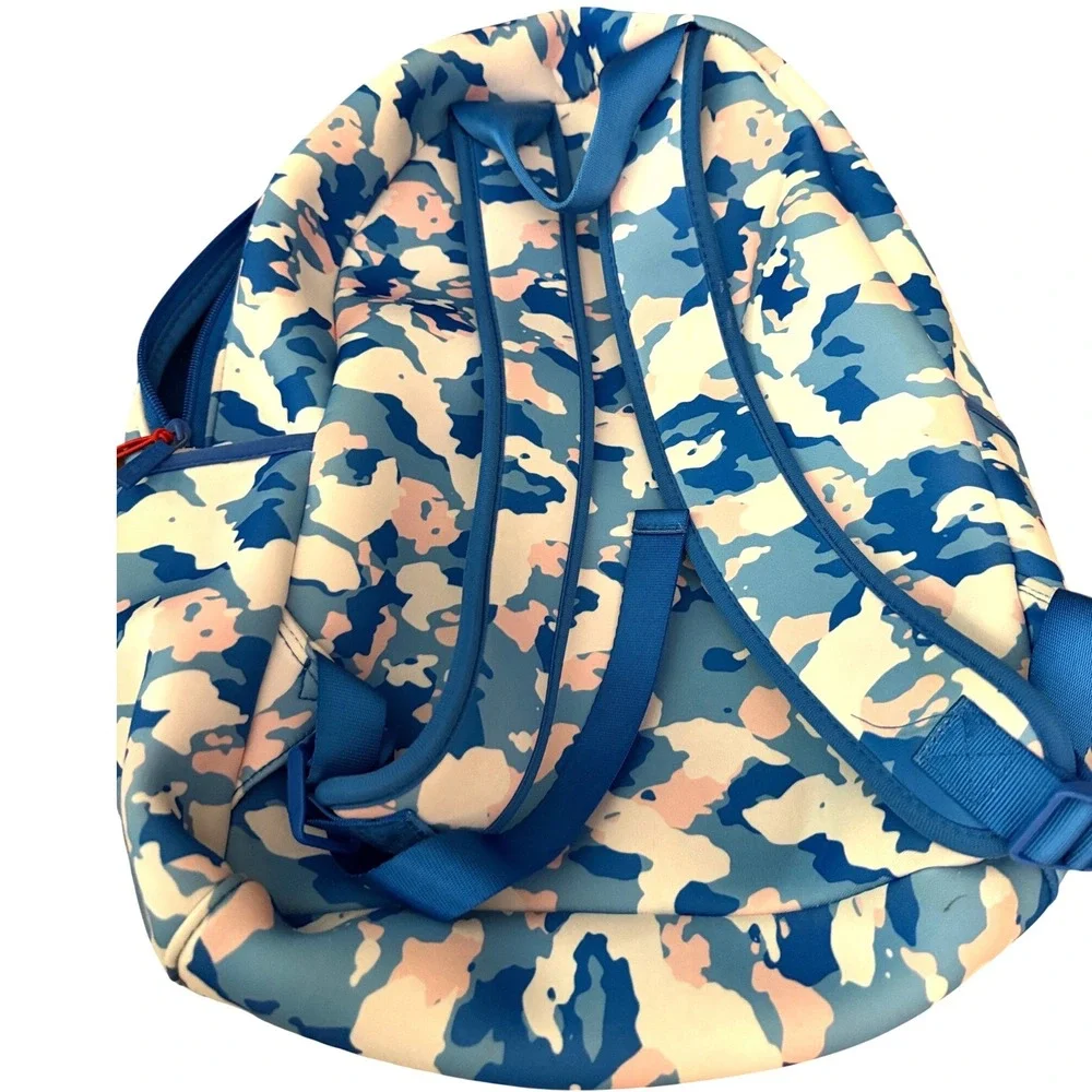 MYTAGALONGS‎ Snoopy Camouflage Backpack Blue Pink White Laptop Pocket